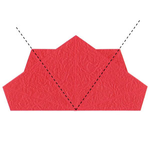 2nd picture of Five-petals lovely origami rose paper flower