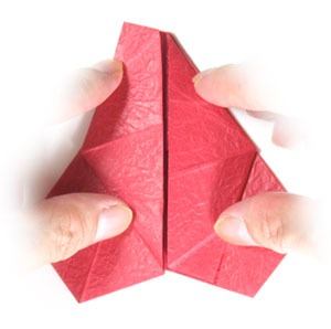 16th picture of Five-petals lovely origami rose paper flower