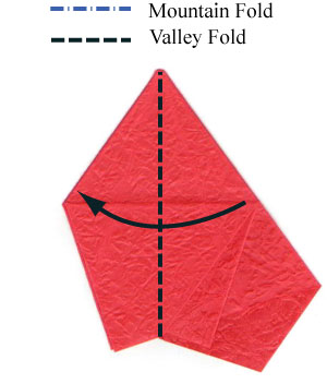 20th picture of Five-petals lovely origami rose paper flower