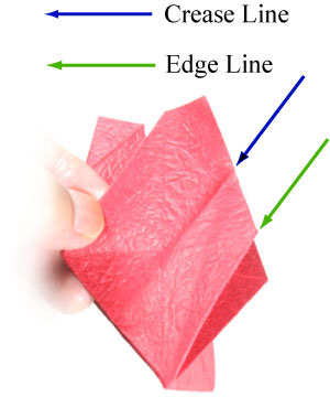 26th picture of Five-petals lovely origami rose paper flower