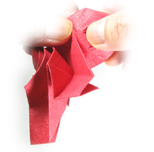 34th picture of Five-petals lovely origami rose paper flower