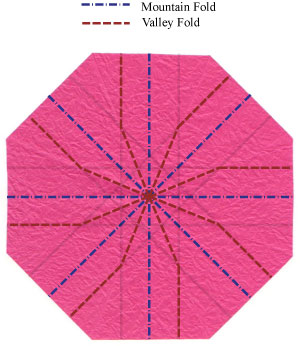 7th picture of origami clematis flower